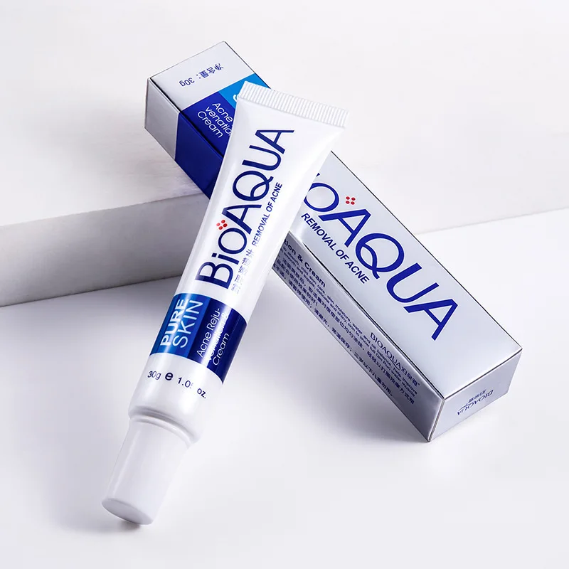 30 г OEM/ODM BIOAQUA крем для удаления прыщей увлажняющий лечения акне и шрамов отбеливающий