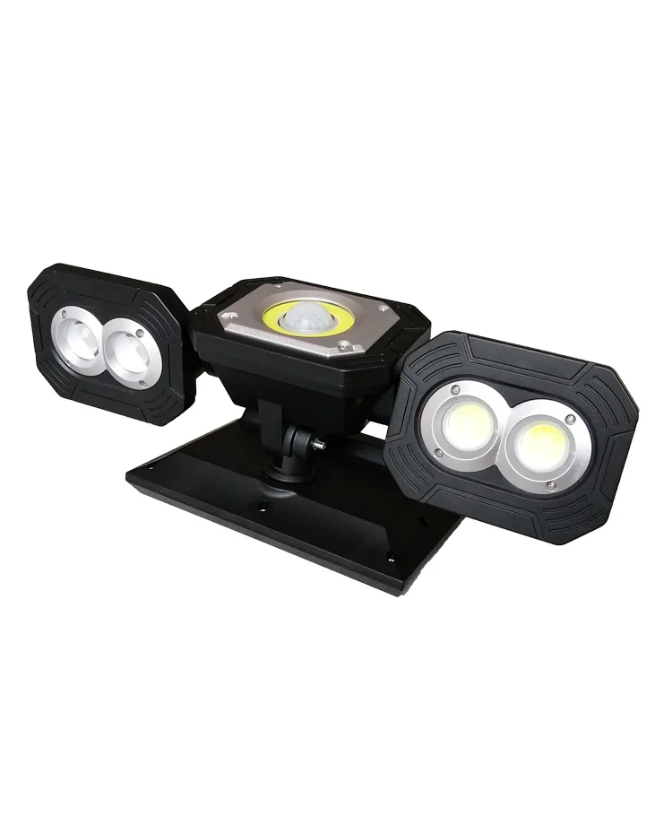 
32LED solar lamp built-in 4000MAH18650 lithium battery lights up for 1 minute automatically extinguish human and light up automa 