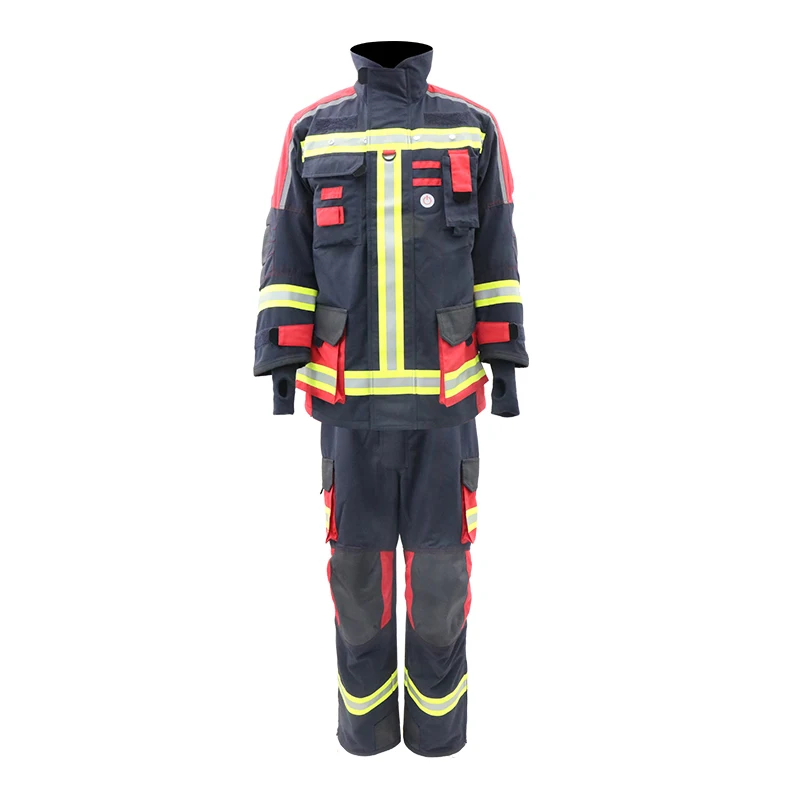 Ce Certificate Approved Firefighter Suit Price Fireman Fighting Suit