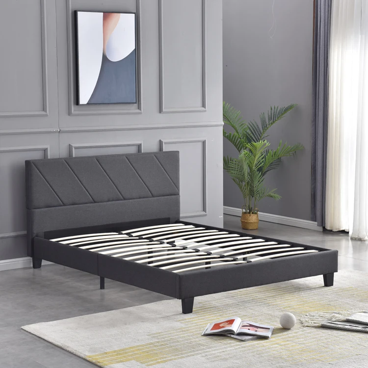 The manufacturer produces high-quality very thin welcome wooden double bed frame