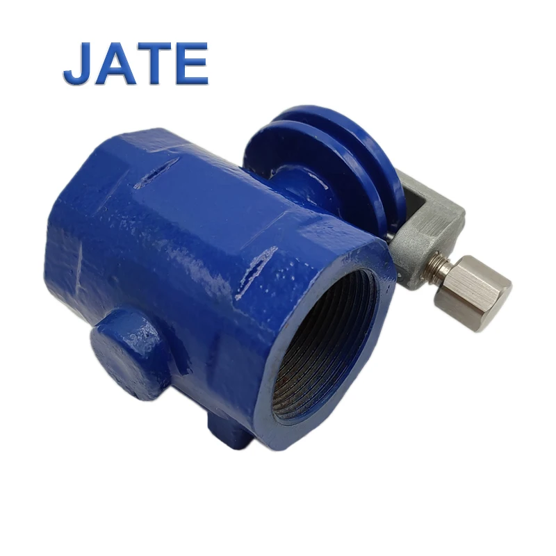 JATE BVM40 Cheap Sanitary Manual Globe Industrial Butterfly Valve Stainless Steel OEM Air General Internal Thread DN 50 8kg