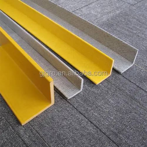 FRP pultruded profiles FRP extrusion profile fiberglass beam pultruded profiles manufacturer GRP Angle