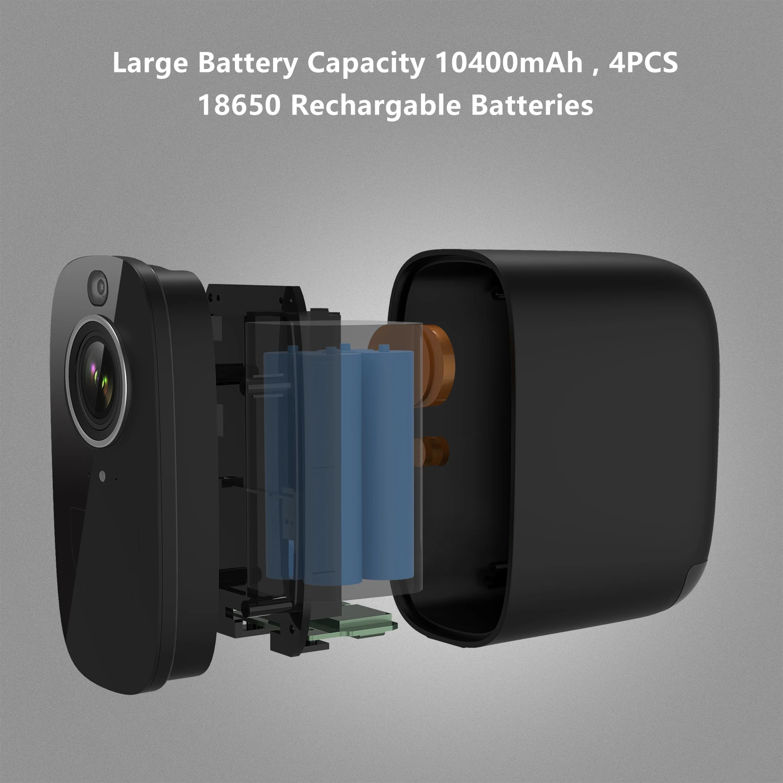 4G Security Camera 940 Infrared Light Rechargeable Long Battery Life Camera Wireless 4G Camera 10400mAh Battery Operate