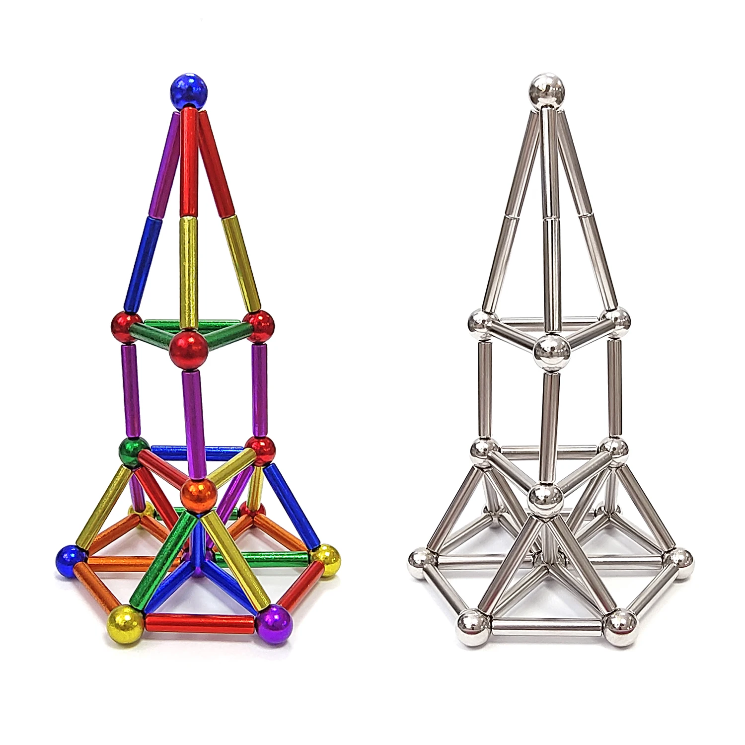 Neodymium Magnetic Rods Bars Iron Balls Building Toys Magnetic Sticks and Balls