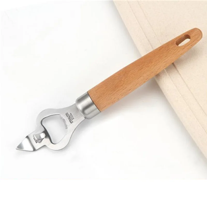 
Drop Shipping 2021 Home Kitchen Gadgets Tools Wooden Handle Opener Kitchen Utensils 2021 New Kitchen Accessories 
