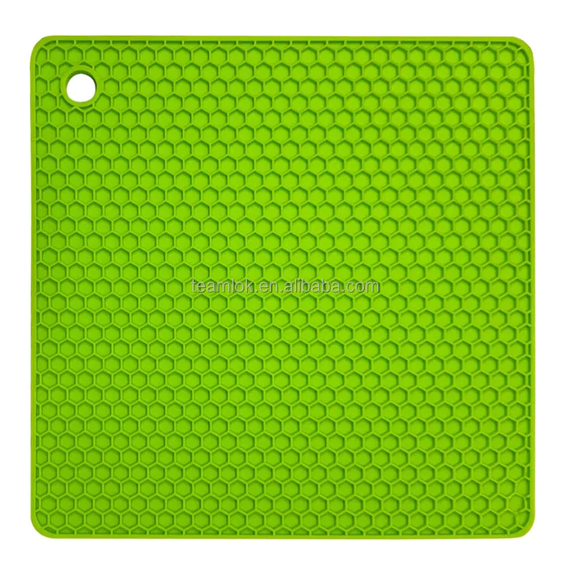 Wholesale silicone heat resistant honeycomb insulation cup mat non-slip table mat