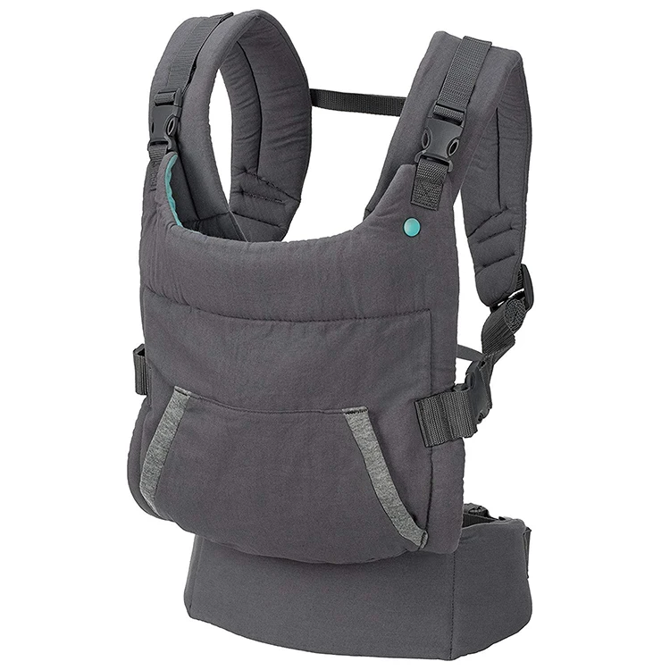Soft Comfortable Front Facing Baby Carrier Backpack with Removable Canopy Hood