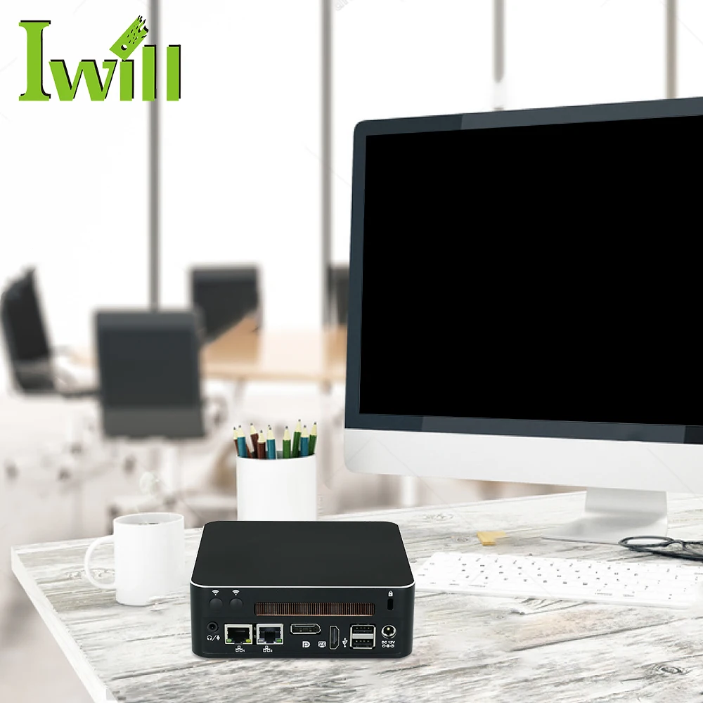 Kaby Lake i5 процессор портативный ПК N16 двойной дисплей Wifi 3G/4G linux система