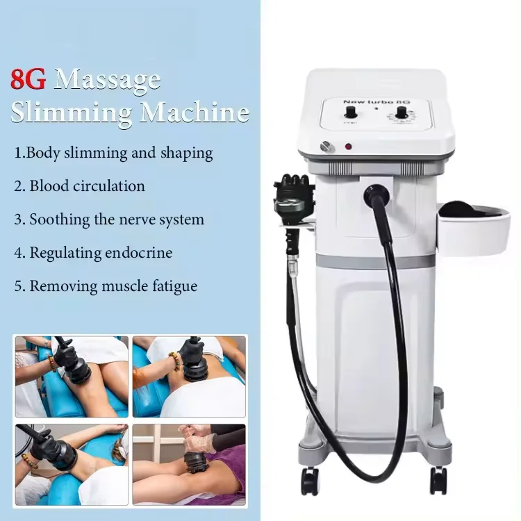 2024 Latest Weight Loss Fat Reduce G8 Massager Vibrator Body Machine Skin Cleaning G8 Slimming Massage Machine