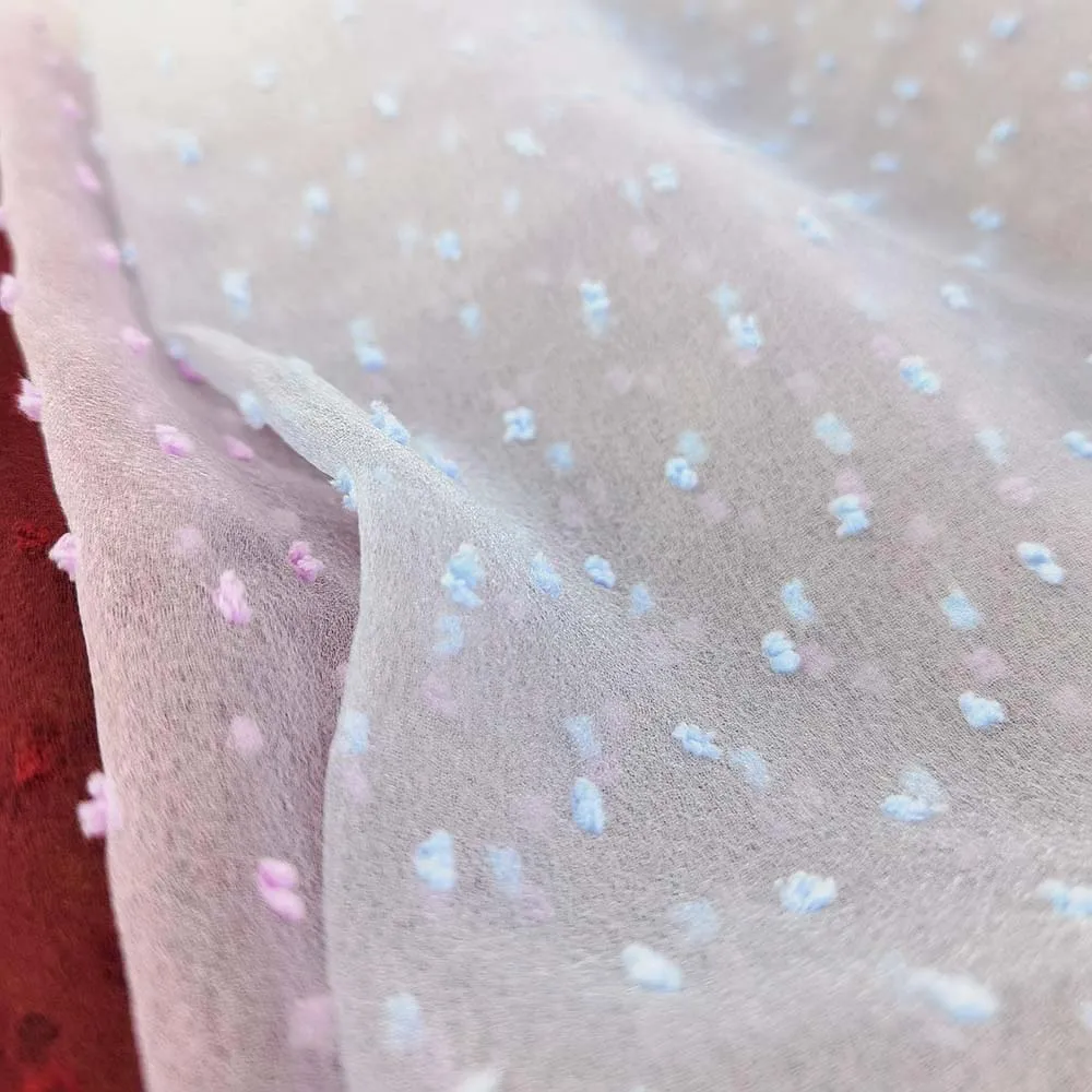 Stock sale dot mesh roll  fabric