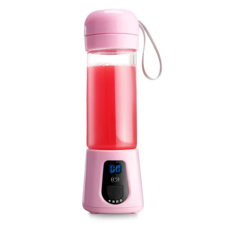 470ML Blend Portable Blender Fruit Juicer Mini Fruit Cordless Blender With Strong Power Motor
