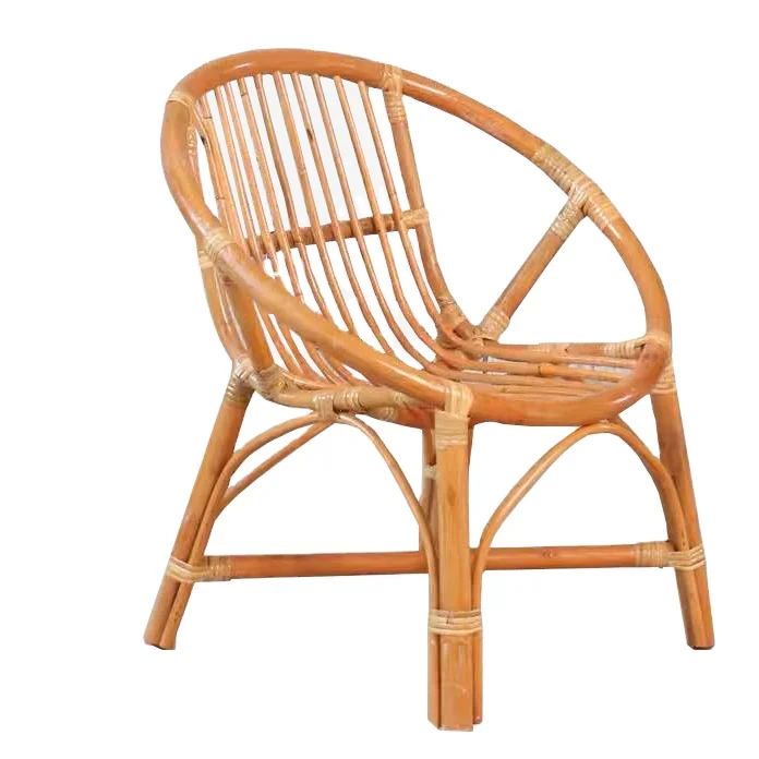 High Quality Ground Bamboo Rattan Reclining Recline Tommy Bahama Sunbed Small Beach Chair