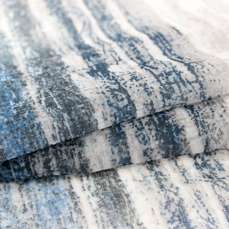 Perspective Leaves European and American style Custom Window Printing Curtain