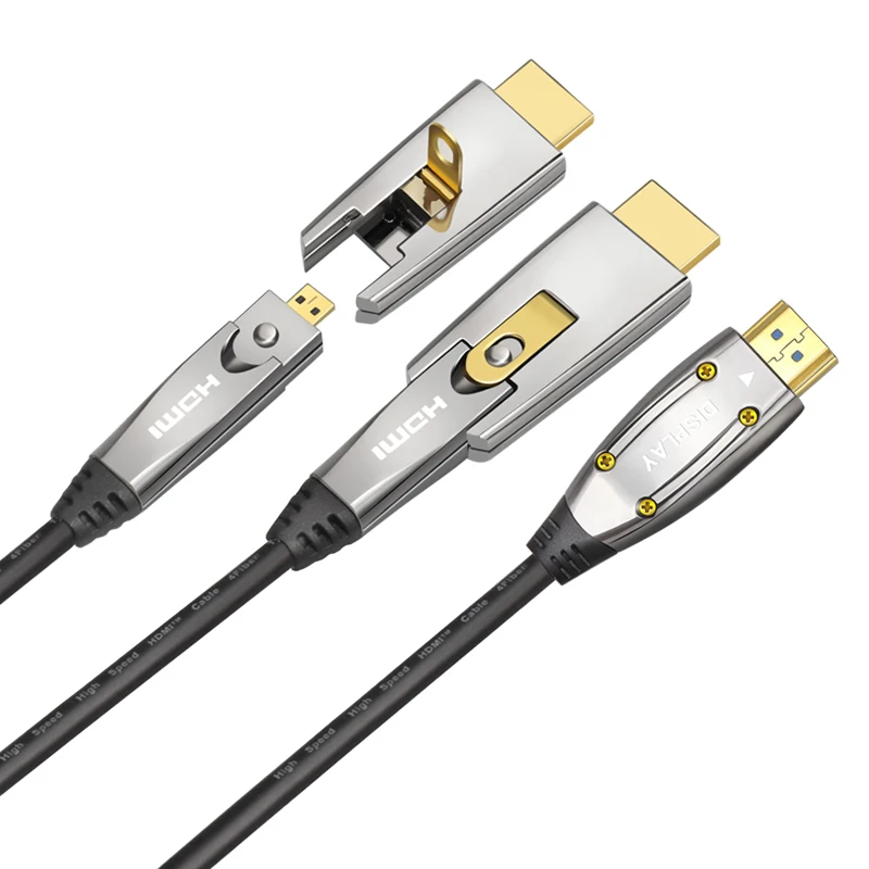 
HDMI 4K Optical Fiber Cable AM TO DM High Definition Video Cable 5m 10m 15m 20m 25m 30m 