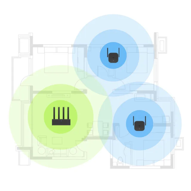  Оригинальный Xiaomi Pro WiFi ретранслятор 300 Мбит/с усилитель сигнала
