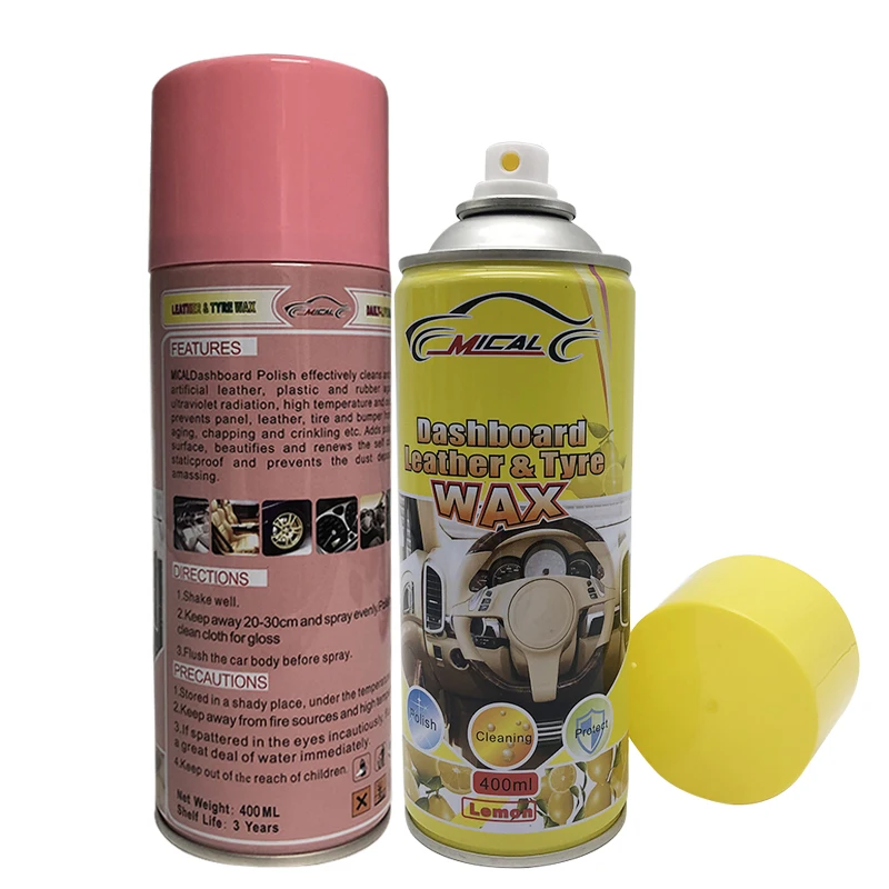 
Super Polishing Liquid Waxing Car wash Machine Dashboard Wax Polishing Wax Spray For Metal Plastics Leather 