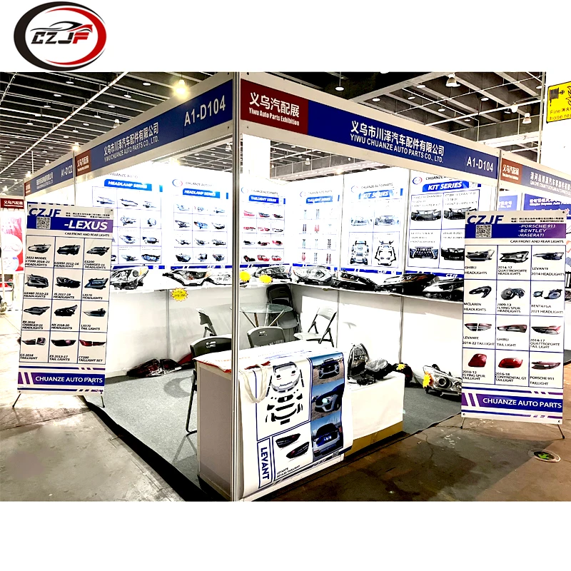 CZJF Good price for Toyota Highlander 2022 change to LC300 model auto body systems include front bumper with grille rear