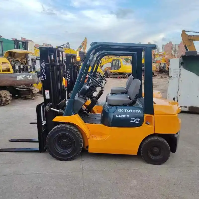 Toyota/Hangcha/Komatsu/Heli/Tcm 3 Ton 5 Ton Diesel Mini Warehouse Forklift Isuze Parts Fork Lift