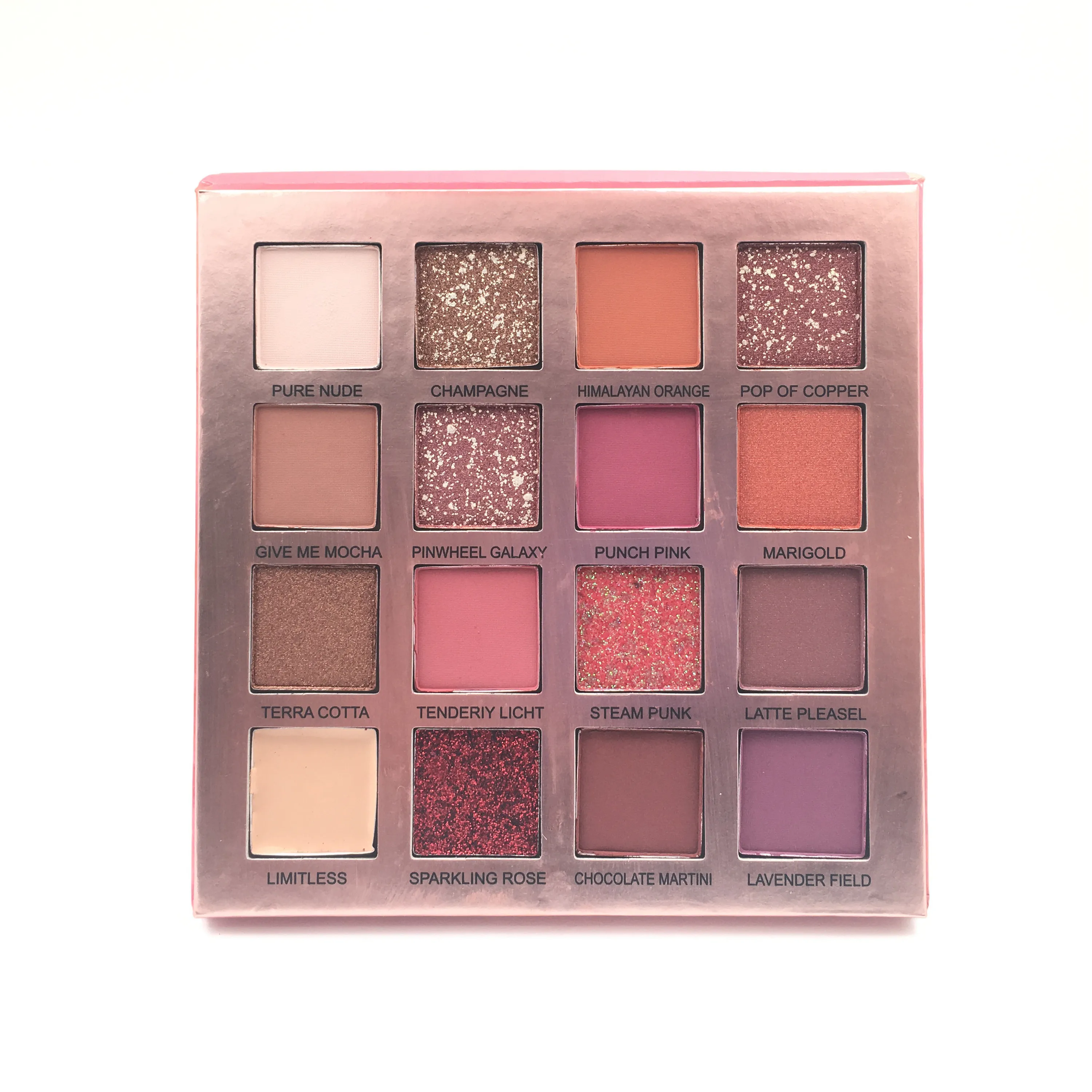 Wholesale Eyeshadow Palette Private label 16 Colors custom eyeshadow pallet 16 color eyeshadow palette