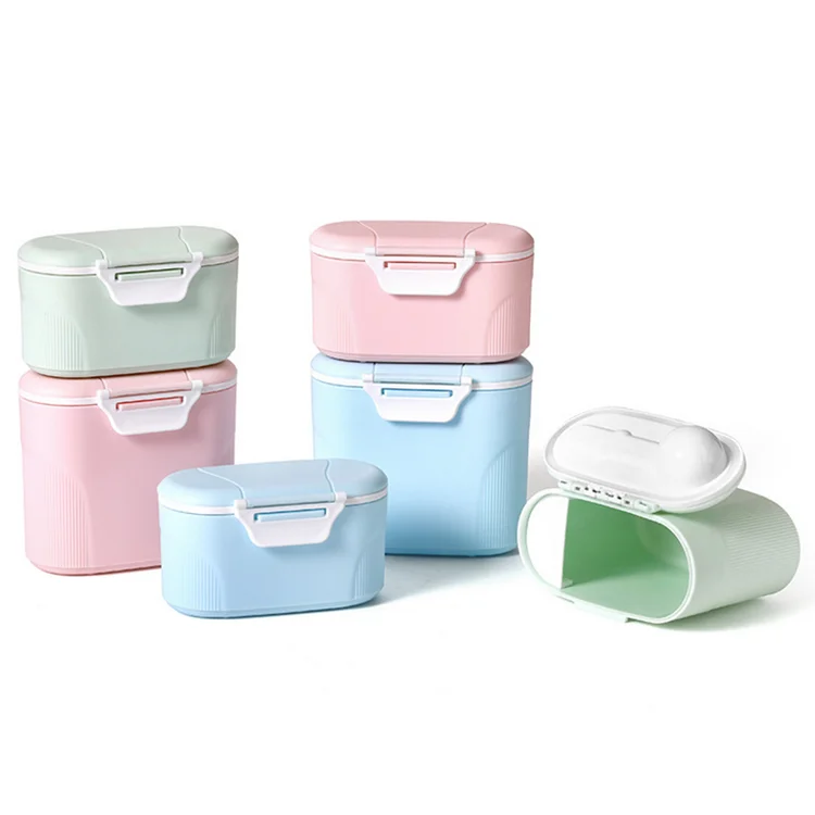 280 мл/600 мл портативные контейнеры для хранения детского молока и порошка с овалом