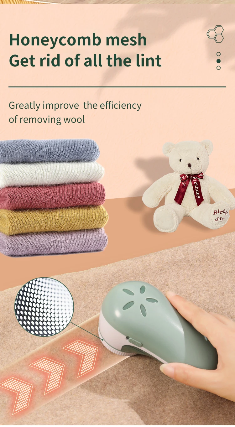 High Quality Manufacturer Stock Clothes Fabric Removes Lint Shaver Machine