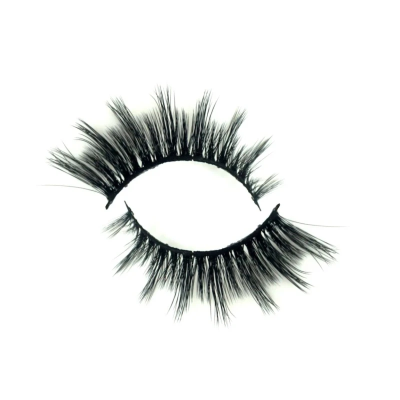 Fake Eyelashes Manufacturers Natural 3D Faux Mink Lsahes Synthetic False Eyelashes