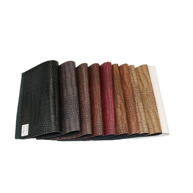 1.0mm Reusable Animal Pattern Waterproof Pu Synthetic Leather For Cosmetic Bag Making