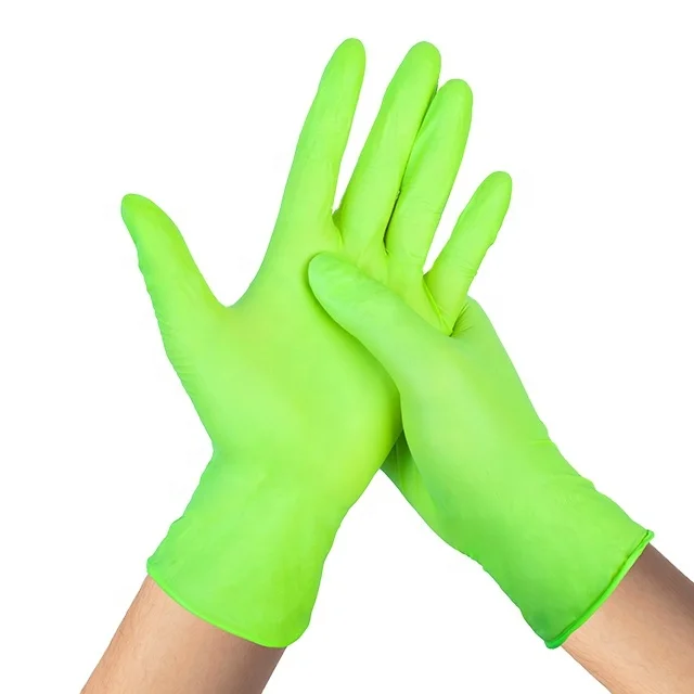Disposable Small 10 S Disposable Green House Brand Premium Nitrile Exam Gloves