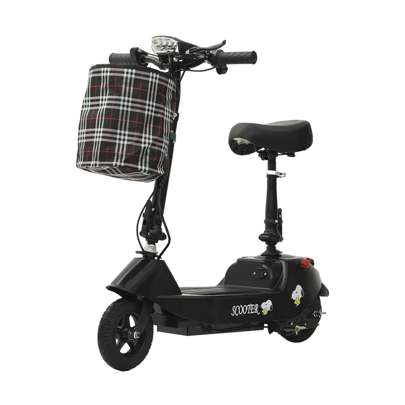 2024 Factory 23kg Aluminum Alloy Frame Moped Folded Electric Bikes 25km/h Long Range