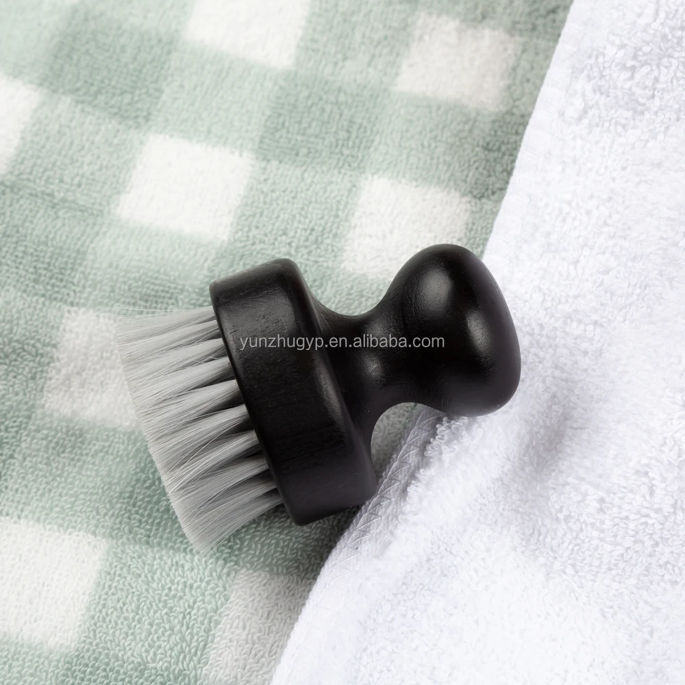 Soft bristles skin face cleanser wash scrubber brush facial cleaning brushes wooden manual bamboo face facial cleansing brush