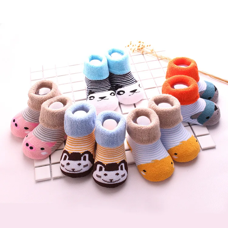 Wholesale Toddlers Shoes Girl Boy Baby Sock Set Knit Custom Baby Socks Custom Non Slip New Born Organic Cotton Dress Kids OEM