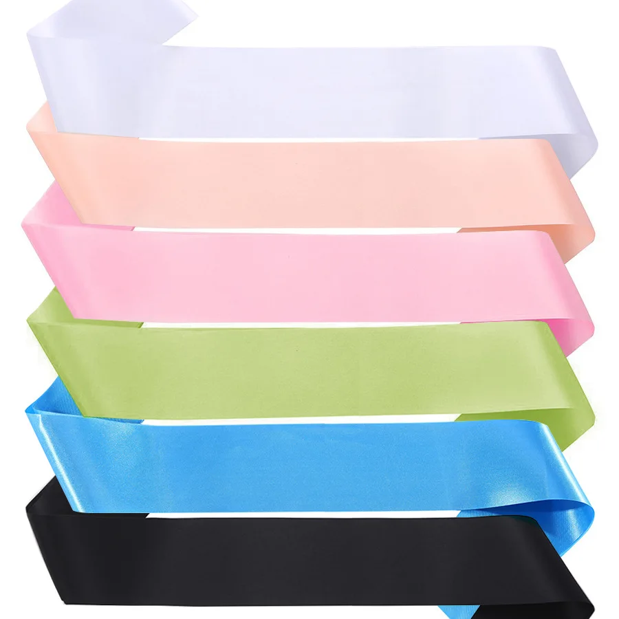 Free Sample Wholesale Factory Price High Quality Custom Graduation Birthday Bride To Be Sash