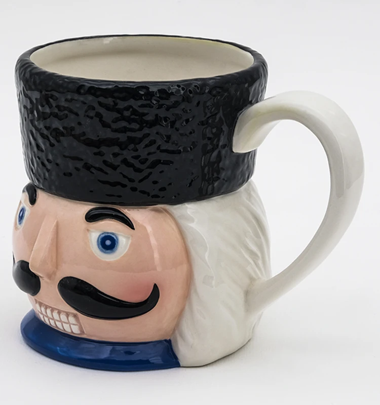 Wholesale 3D Cute Ceramic Coffee Mugs Animal Porcelain Coffee Mug