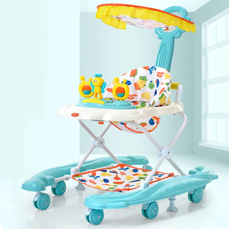 Low Price Guaranteed Quality Promotional Various Durable Using Baby Walker OEM Service Training Roller Music Walker For Baby