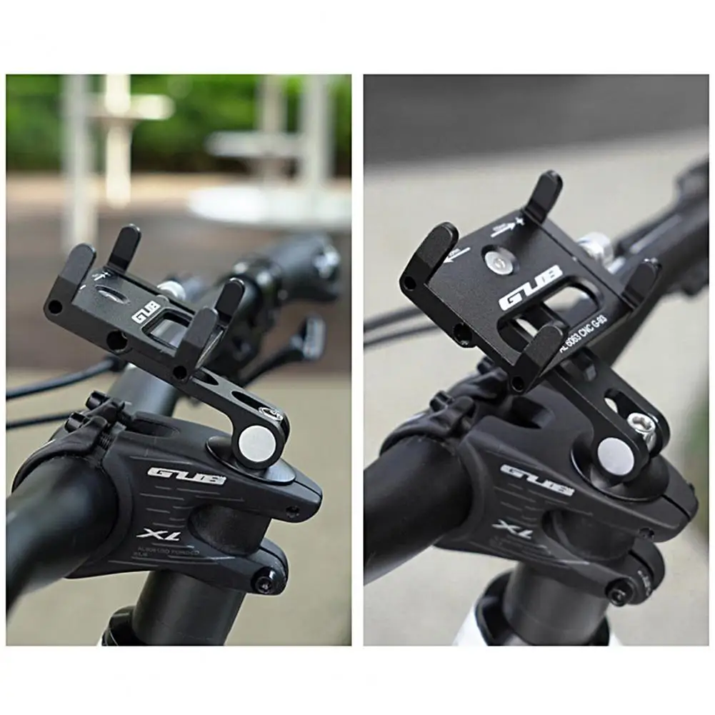 GUB G-93 Stem Fork Cell Phone Bike Phone Mount Mobile Smartphone Supporter Stand Silicone Cell Phone Holder bicycle accessories