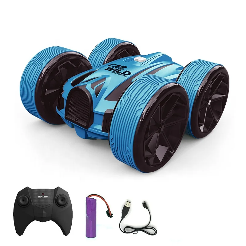 Double side stunt rc car hobby 2.4G remote conteol toys amphibious vehicles for sale
