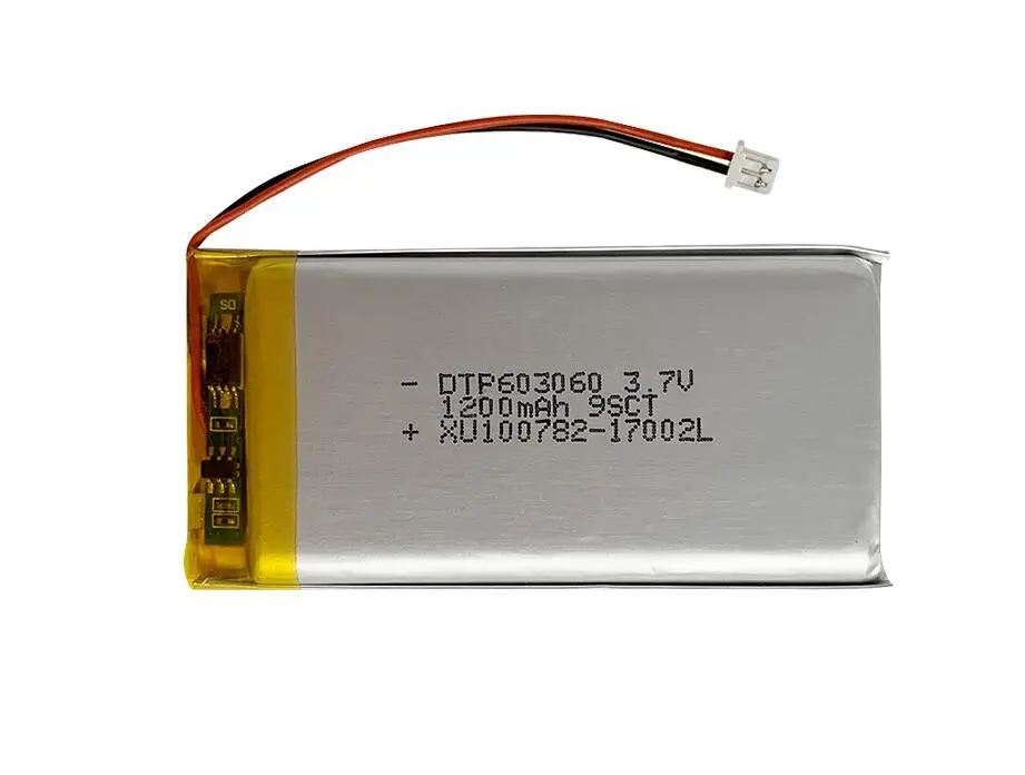 Consumer Electronics battery dtp603060 1200mah rechargeable li polymer battery 3.7v lithium battery manufacturer