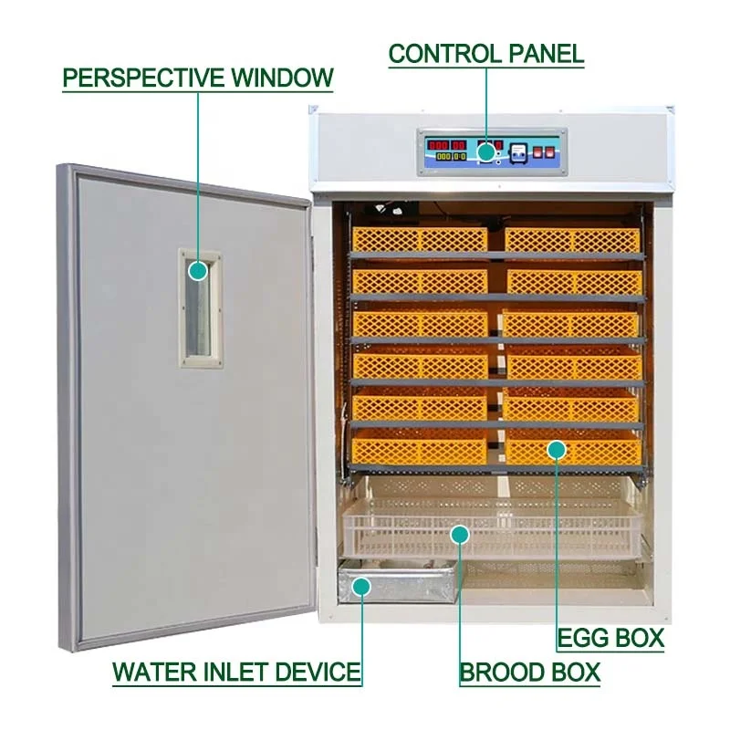 Factory hot sale chicken solar fully automatic incubator egg hatching machine home use Egg Incubator with high quality