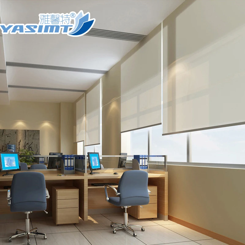 Hot Sell Somfy Motorized Roller Blinds, Roller Blind Mechanism And Project Roller Blind