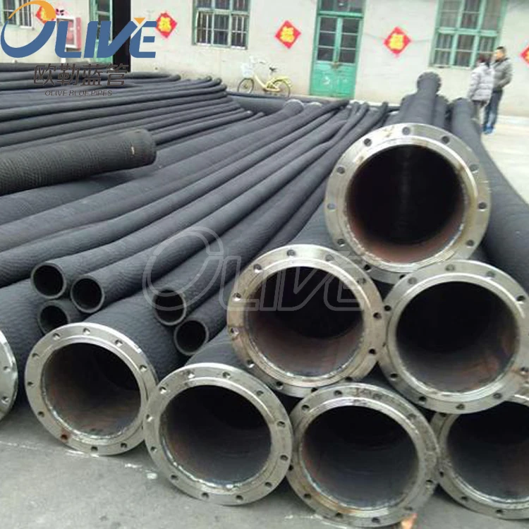  Epdm 8 дюймов Большой диаметр дноуглубительный разряд резиновый шланг производственная