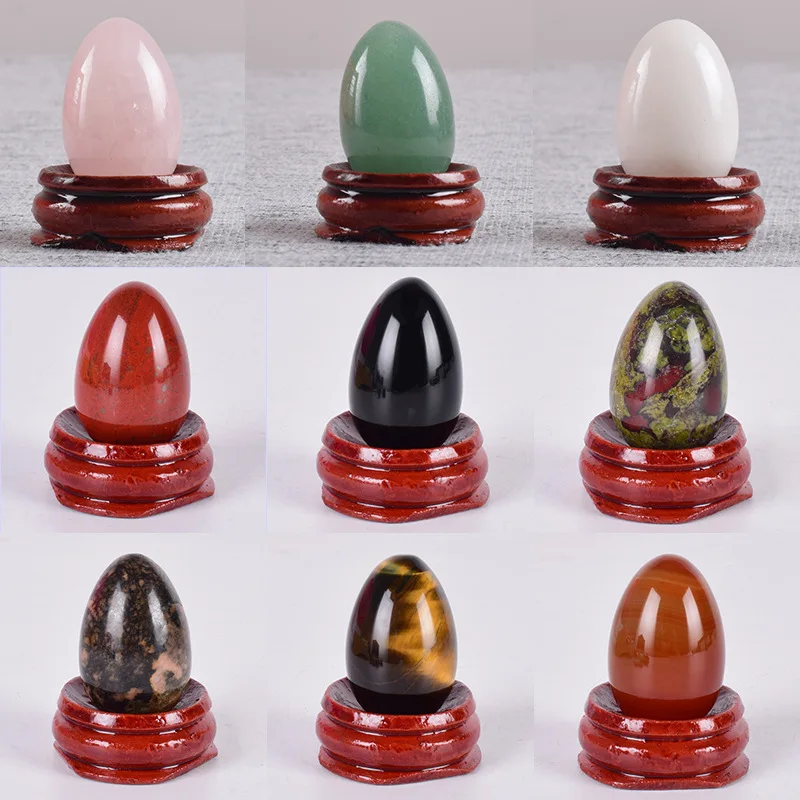 crystal egg shaped\ncitrine crystal yoni eggs\nhealing jade eggs