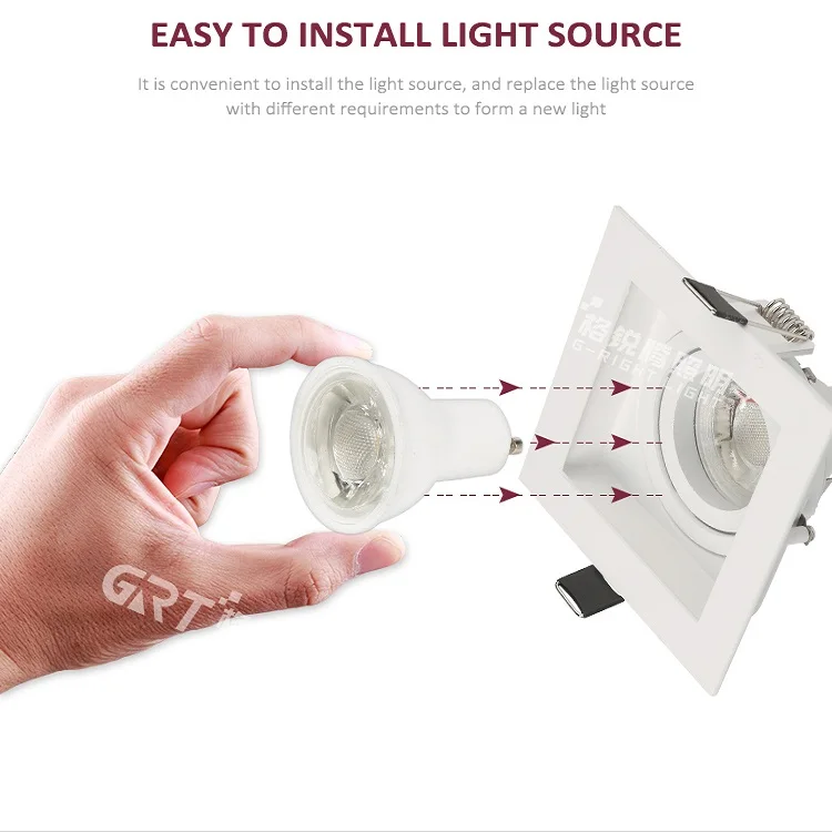 Energy Saving Double Head Aluminum Spotlight Customizable Wattage Smd Cob Led Spot Light