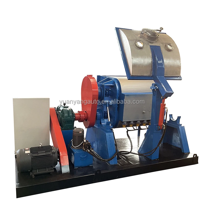 500L hydraulic tilting Double Z Blades Sigma Arm Kneader Mixer for Bubble gum/Chewing gum/Silicone rubber Kneading Machine