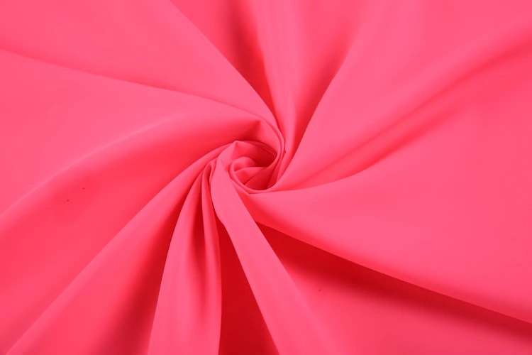 2023 zhejiang manufacturer colorful 100% polyester single jersey textile material dyed fabric