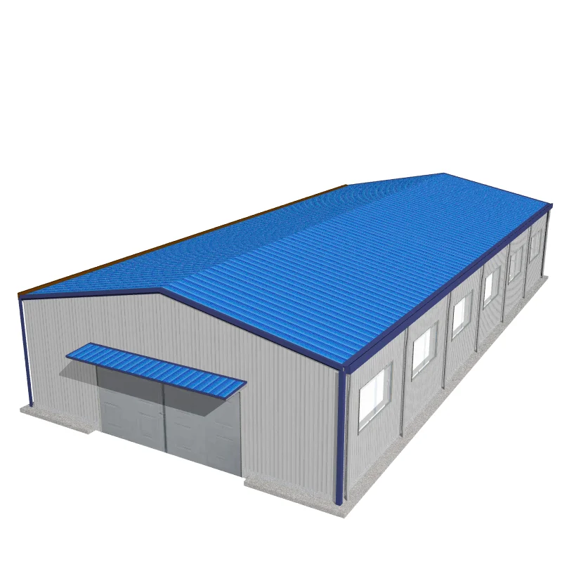 Легкий стальной каркас недорогой сборный склад легкая стальная конструкция сборная балка для