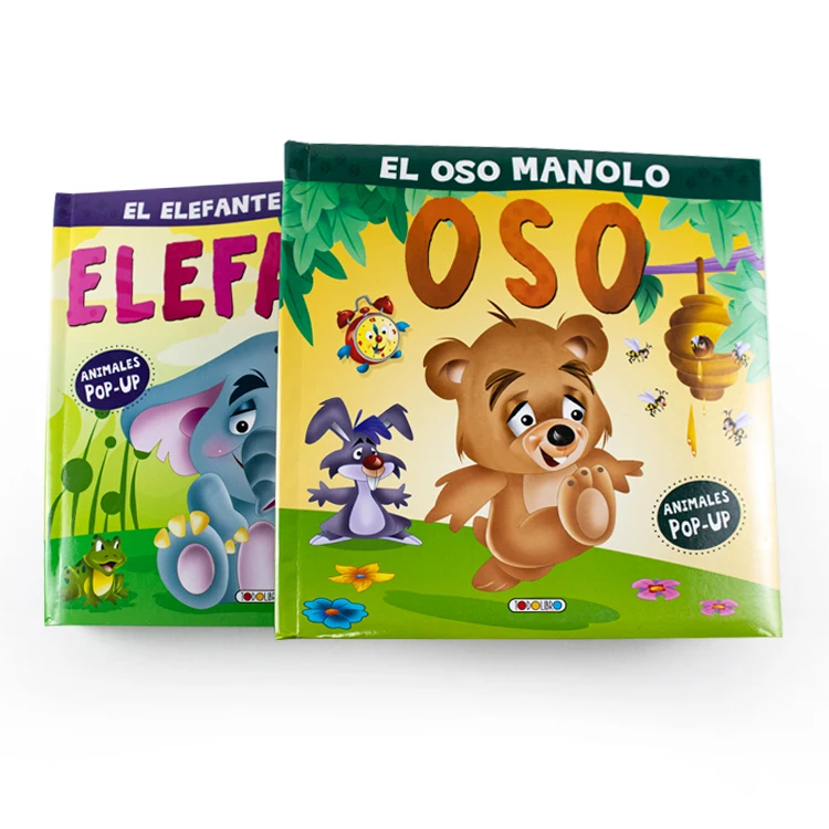 Hot Selling Book Printing Service Custom Children 3D Hardcover Pop Up Book Printing