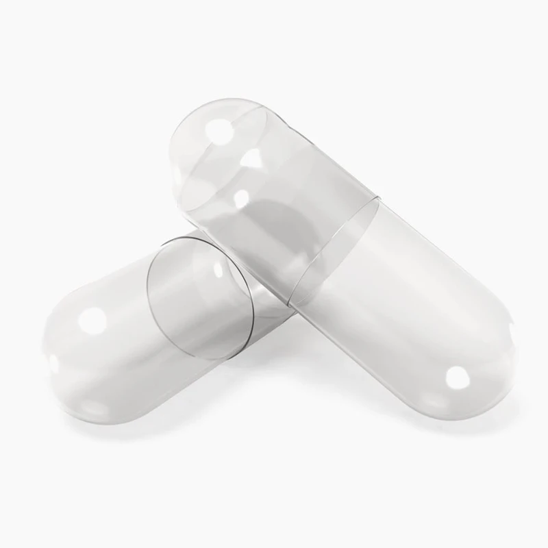 package printing Wholesale customization Drug packaging empty capsules size 0 clear black