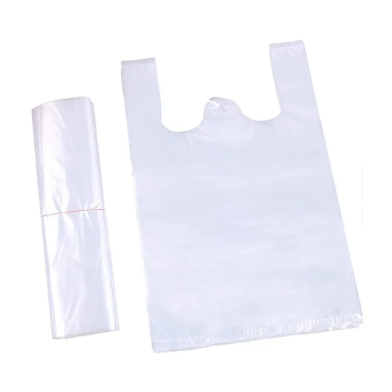 Fully Automatic Polythene Bag Machine Pp Plastic Shopping T Shirt Bag Making Production Machine