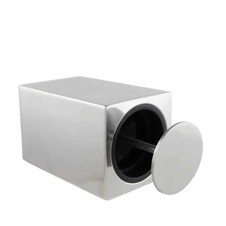 house hold items box square toothpick stands Stainless Steel toothpick holder kitchen toothpick dispenser