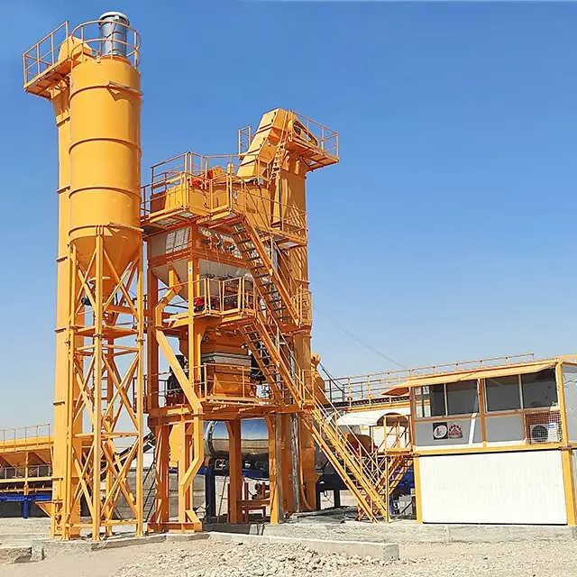 Asphalt Road Equipment 80t/h Mobile Mini Asphalt Plant For Sale